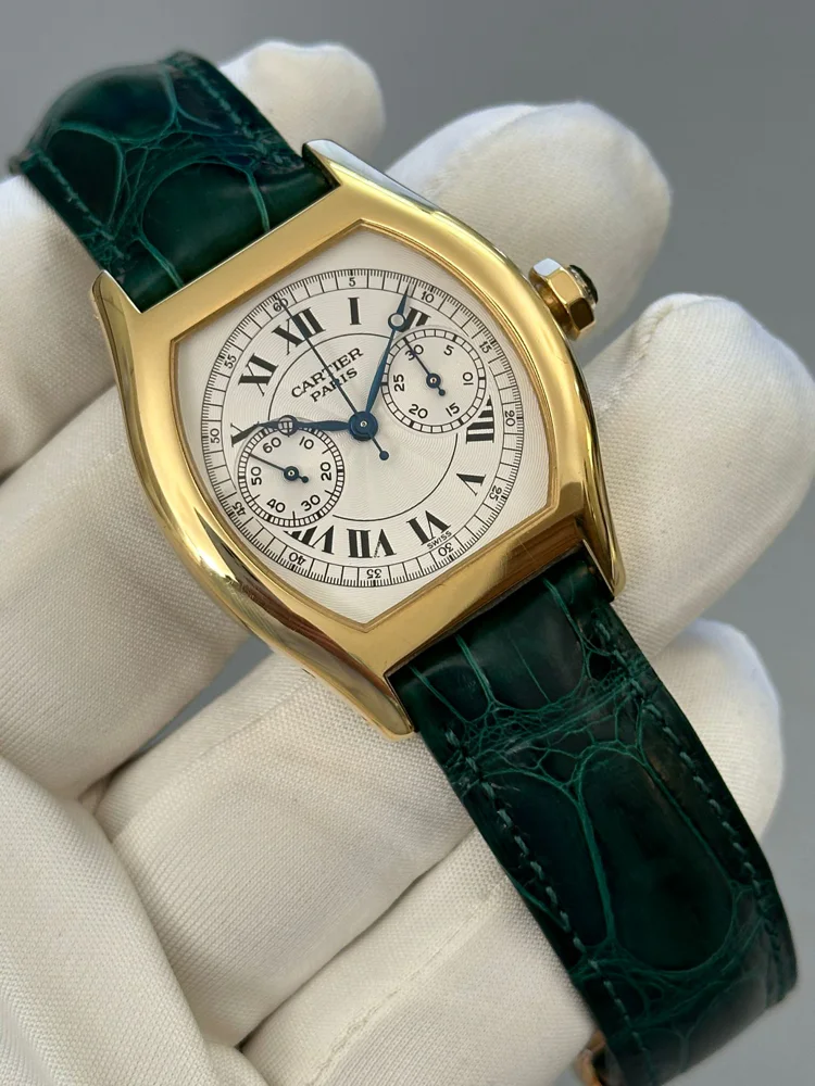 Cartier Tortue Monopusher Chronograph CPCP